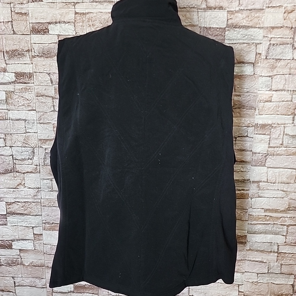 Columbia   Black Fleece Vest Brand New - Picture 2 of 7